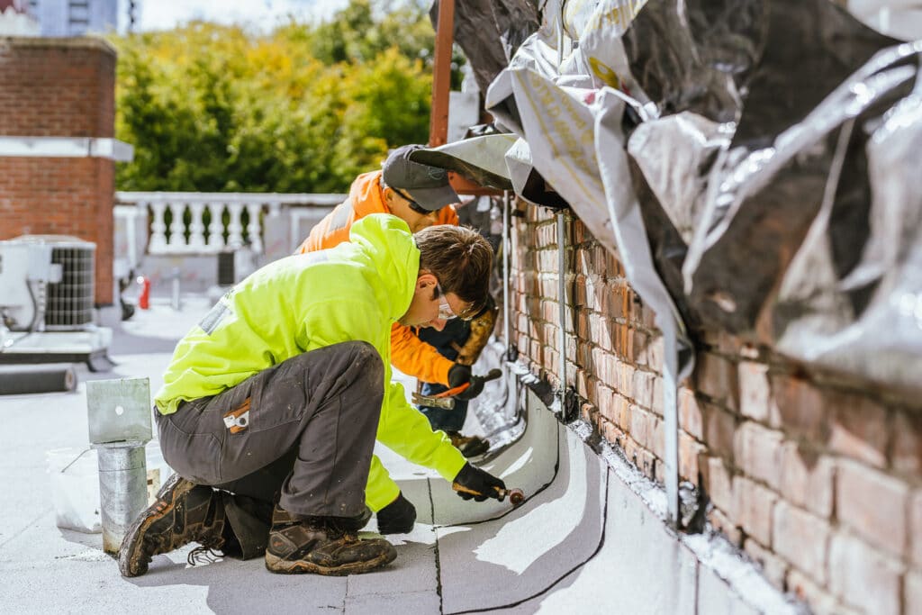 Arlington Club: Roofing Detail 04