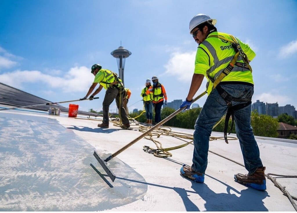 Climate Pledge Arena: Waterproofing & Roofing Roof Coating