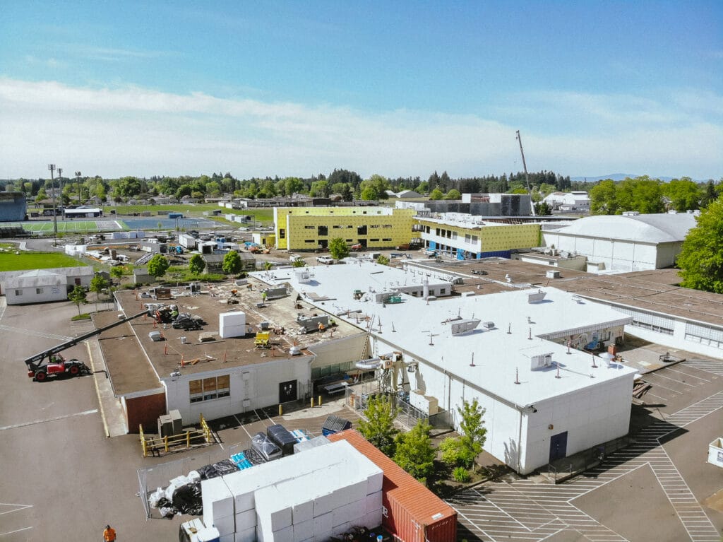 West Albany High School: Roofing Project 01