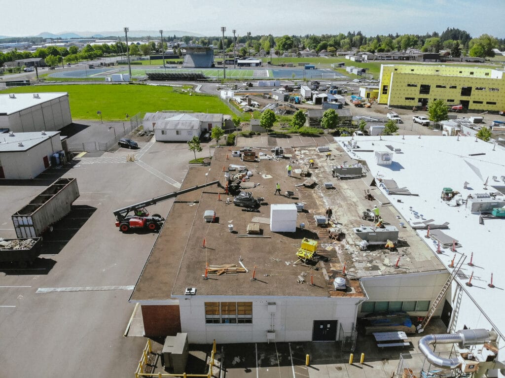 West Albany High School: Roofing Project 02