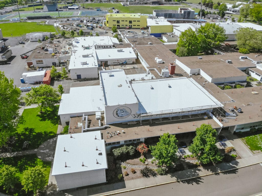 West Albany High School: Roofing Project 04